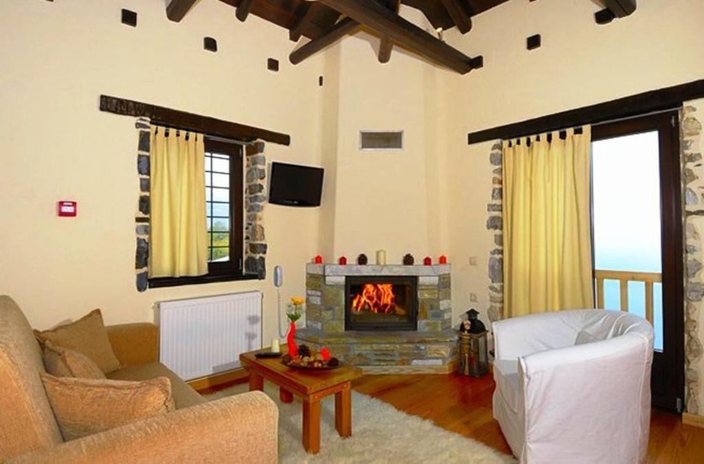 Prasino - Galazio Aparthotel Mourésion Rum bild