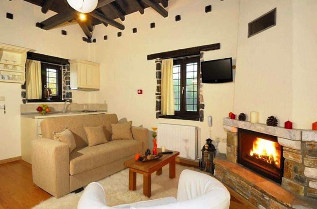 Prasino - Galazio Aparthotel Mourésion Exteriör bild